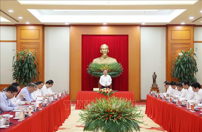 Tổng Bí thư Tô Lâm phát biểu. Ảnh: Thống Nhất – TTXVN