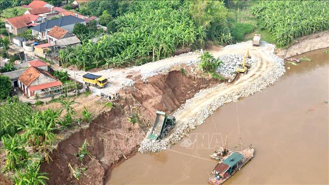 Dự án được triển khai từ nay và hoàn thành trước ngày 31/12/2025. Ảnh: Tạ Toàn – TTXVN