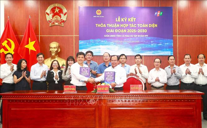 Thỏa thuận hợp tác toàn diện giữa UBND tỉnh Cà Mau và Tập đoàn FPT được kỳ vọng sẽ thực hiện nhanh, có hiệu quả 