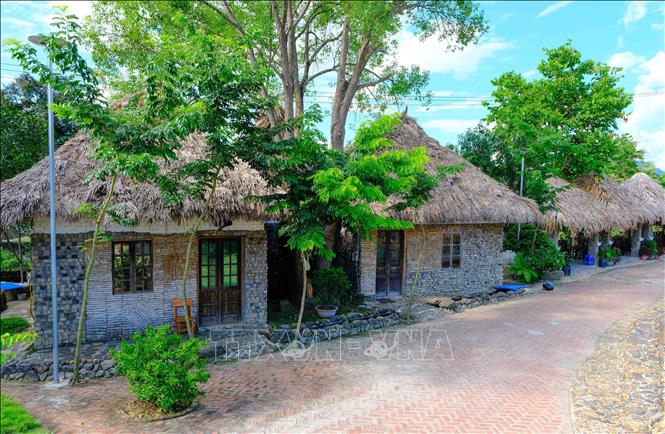 Các homestay là điểm đến ưu chuộng của nhiều du khách khi đến Điện Biên. Ảnh: Xuân Tư – TTXVN