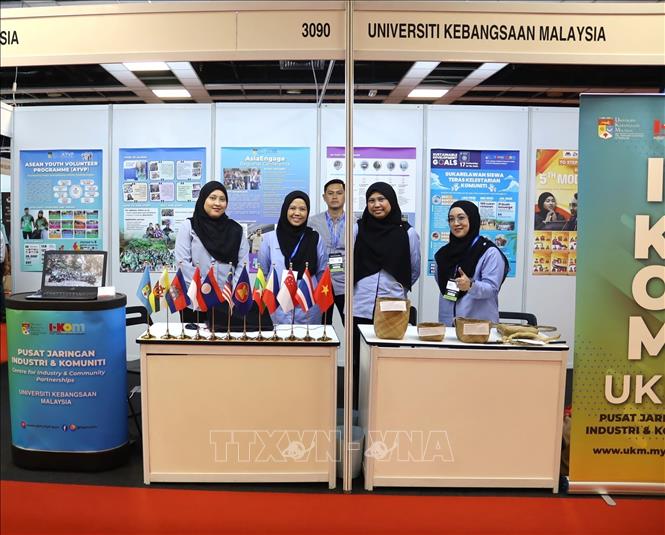 Đại học Quốc gia Malaysia tại triển lãm. Ảnh: Viên Luyến – PV TTXVN tại Malaysia.
