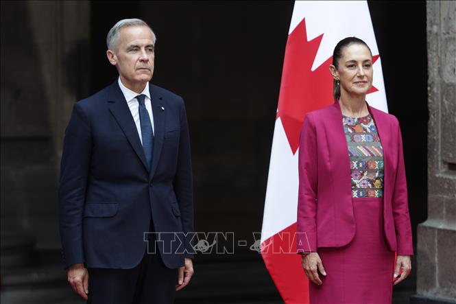 Lãnh đạo Mexico và Canada cam kết tăng cường quan hệ song phương - Ảnh thời sự quốc tế - Chính trị-Quân sự - Thông tấn xã Việt Nam (TTXVN)