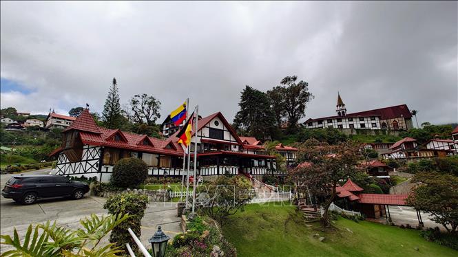 Colonia Tovar không chỉ đơn thuần là một địa danh du lịch. Kiến trúc nơi đây là kết tinh của ký ức cộng đồng, là minh chứng cho sự giao thoa văn hóa Đức – Venezuela. Ảnh: Phi Hùng - PV TTXVN tại Mỹ Latinh