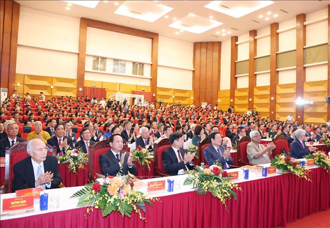 Các đại biểu tham dự Đại hội. Ảnh: Thống Nhất – TTXVN