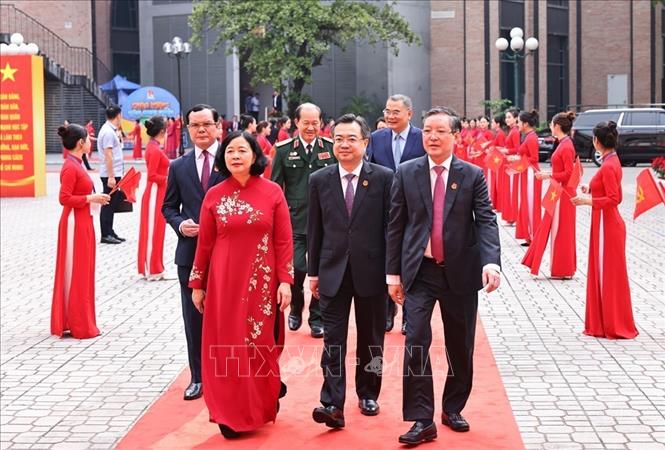 Các đại biểu tham dự Đại hội đại biểu Đảng bộ MTTQ, các đoàn thể Trung ương lần thứ nhất, nhiệm kỳ 2025-2030. Ảnh: Minh Đức – TTXVN