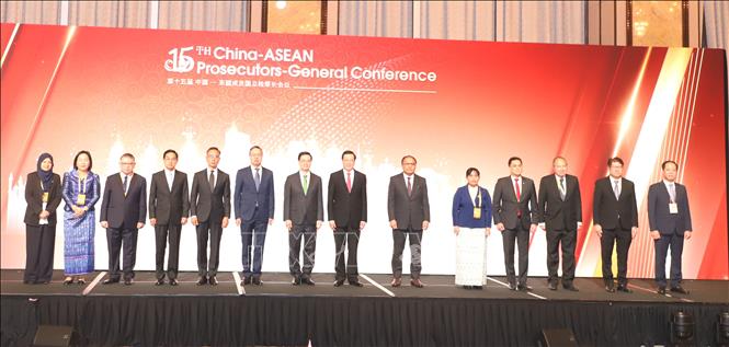 Các đại biểu tại lễ khai mạc hội nghị. Ảnh: Xuân Vịnh-Phóng viên TTXVN tại Hong Kong (Trung Quốc)