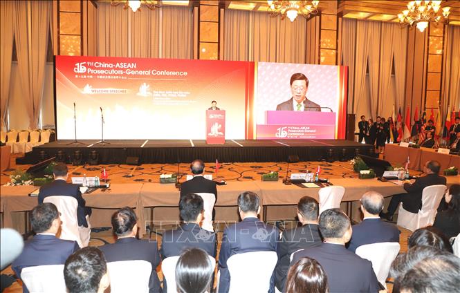 Toàn cảnh lễ khai mạc hội nghị. Ảnh: Xuân Vịnh-Phóng viên TTXVN tại Hong Kong (Trung Quốc)