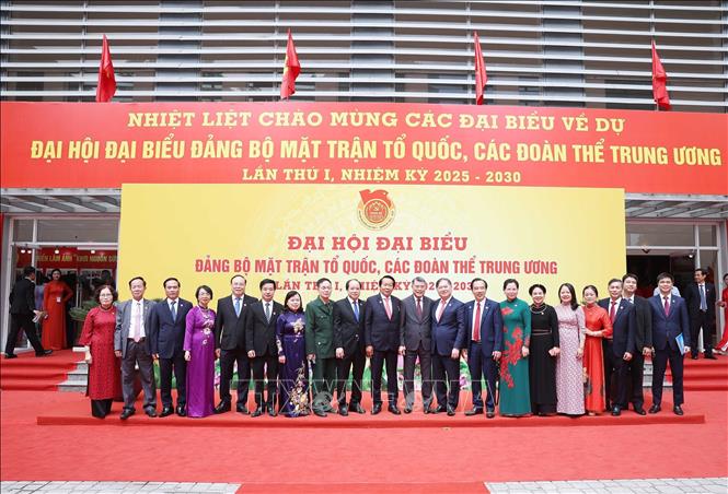Các đại biểu tham dự đại hôi. Ảnh: Thống Nhất - TTXVN