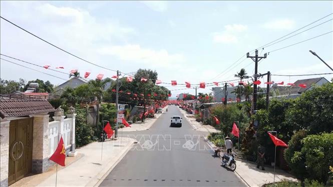 Đời sống của người dân vùng biên giới Gia Lai ngày được nâng cao. Ảnh: Hồng Điệp - TTXVN
