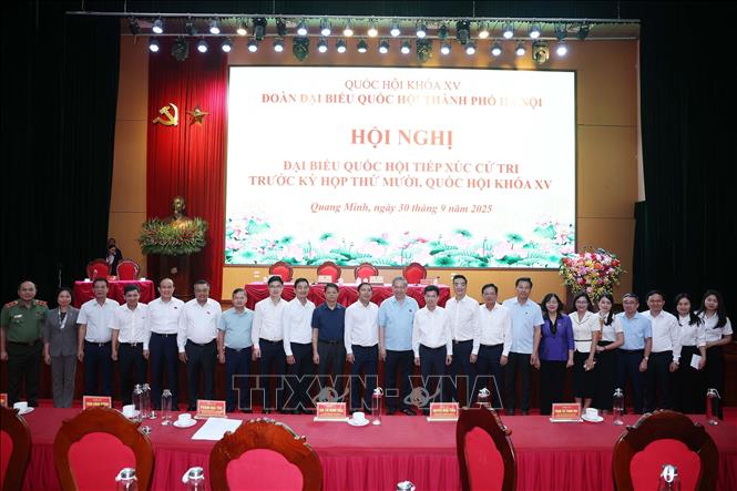 Tổng Bí thư Tô Lâm và các đại biểu. Ảnh: Thống Nhất – TTXVN