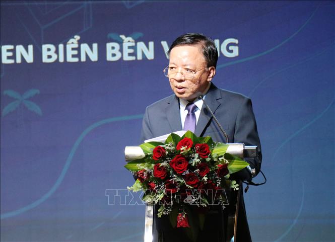 Ông Lê Huyền, Phó Chủ tịch UBND tỉnh Khánh Hòa phát biểu tại Hội thảo. Ảnh: Nguyễn Thành – TTXVN