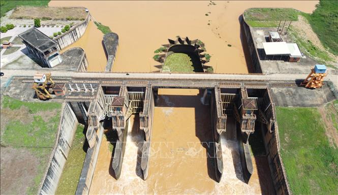 Hồ Phước Hòa có tiềm năng phát triển các khu đô thị sinh thái ven hồ, khu sân golf kết hợp khu đô thị, dịch vụ du lịch, nghỉ dưỡng... Ảnh: Đậu Tất Thành – TTXVN