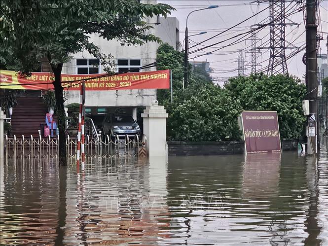 Trụ sở Sở Dân tộc và tôn giáo Thái Nguyên trên đường Quang Trung, phường Phan Đình Phùng. Ảnh: Hoàng Nguyên - TTXVN
