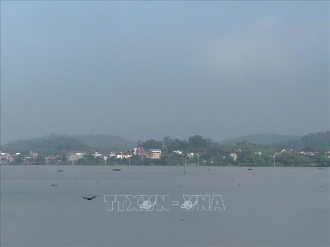 Van Ha ward in Bac Ninh province neighbouring Hanoi is deeply inundated. VNA/Photo by courtesy