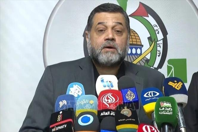 (Tư liệu) Quan chức cấp cao của Hamas Osama Hamdan. Ảnh: IRNA/TTXVN