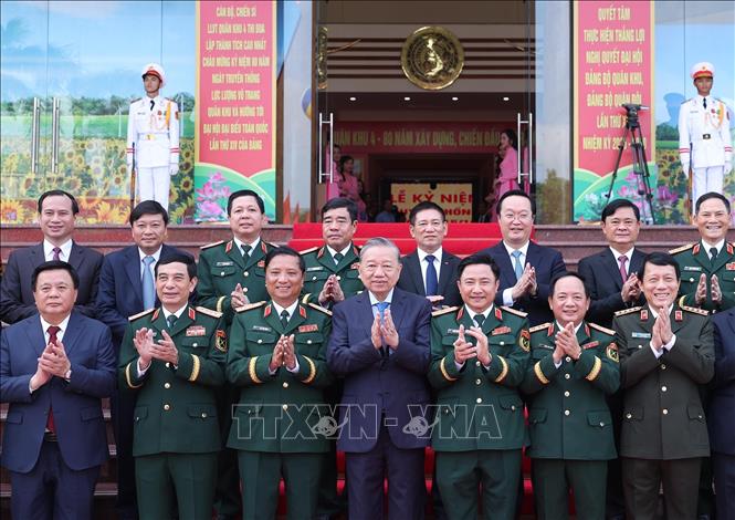 Tổng Bí thư Tô Lâm và các đại biểu. Ảnh: Thống Nhất-TTXVN
