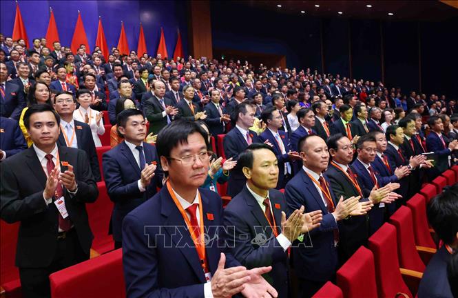 Các đại biểu tham dự Đại hội. Ảnh: Phạm Kiên - TTXVN