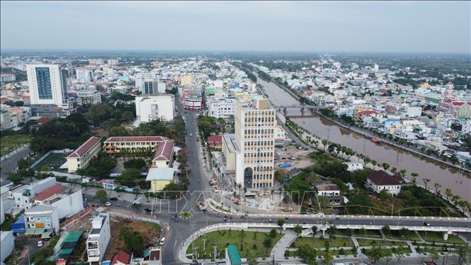 Một góc phường Bạc Liêu (Cà Mau). Ảnh: Chanh Đa - TTXVN