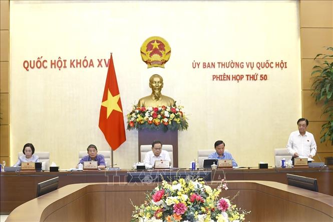 Phó Chủ tịch Quốc hội Lê Minh Hoan phát biểu. Ảnh: Doãn Tấn - TTXVN