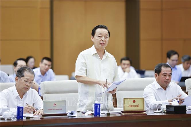 Phó Thủ tướng Chính phủ Trần Hồng Hà phát biểu. Ảnh: Doãn Tấn - TTXVN