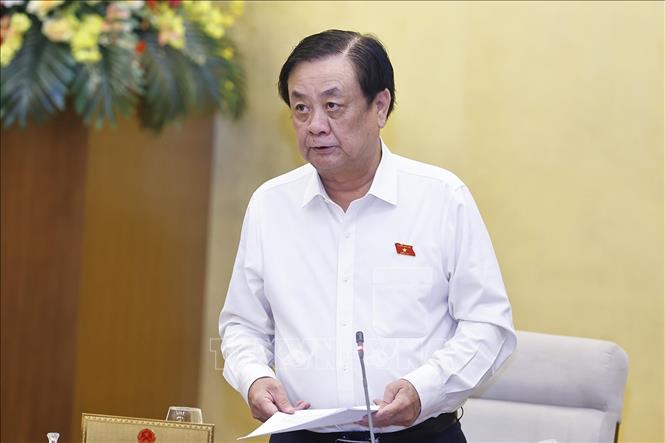 Phó Chủ tịch Quốc hội Lê Minh Hoan phát biểu. Ảnh: Doãn Tấn - TTXVN
