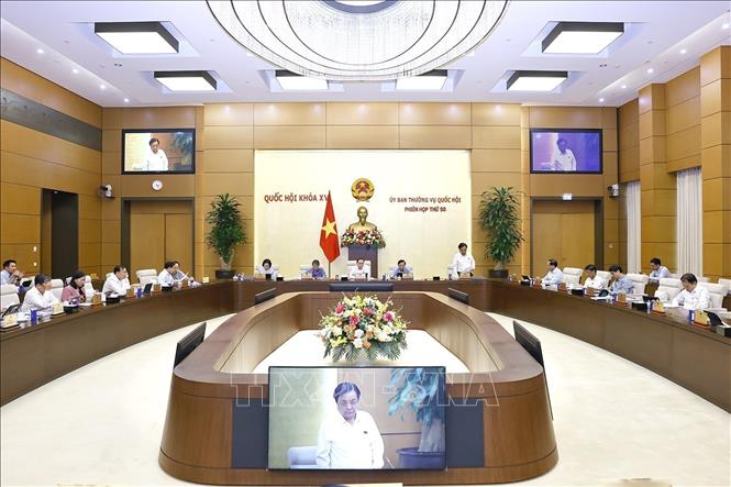 Quang cảnh phiên họp. Ảnh: Doãn Tấn - TTXVN
