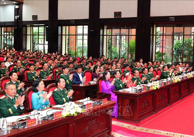 Các đại biểu dự lễ tuyên dương. Ảnh: Trọng Đức - TTXVN