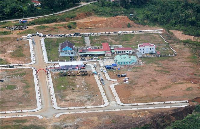 Khu vực dự án Trường phổ thông nội trú, bán trú Tiểu học và Trung học cơ sở xã Tây Giang, thành phố Đà Nẵng. Ảnh: Dương Giang-TTXVN 
