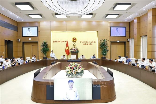 Quang cảnh phiên họp. Ảnh: Doãn Tấn - TTXVN