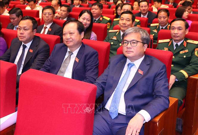 Các đại biểu dự Đại hội đại biểu Đảng bộ thành phố Hà Nội lần thứ 18, nhiệm kỳ 2025-2030. Ảnh: Văn Điệp – TTXVN