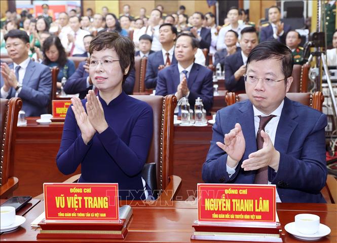 Các đại biểu tham dự buổi lễ. Ảnh: Thống Nhất - TTXVN