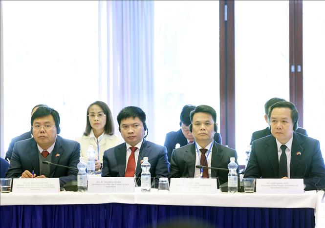 Tổng Bí thư Tô Lâm gặp một số doanh nghiệp tiêu biểu của Phần Lan. Ảnh: Thống Nhất – TTXVN