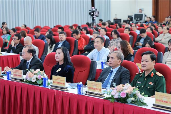 Các đại biểu tham dự buổi lễ. Ảnh: Lê Đông - TTXVN