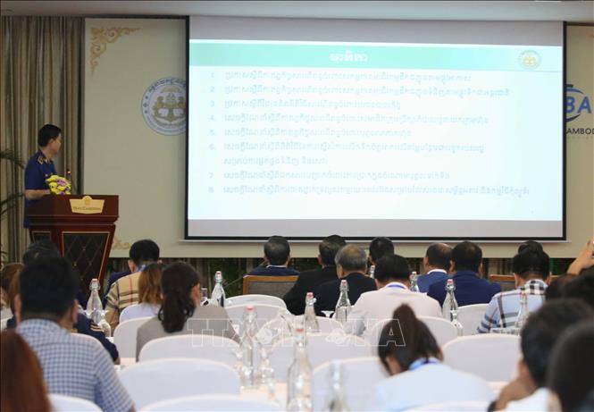Quang cảnh Hội thảo. Ảnh: Hoàng Minh - PV TTXVN tại Campuchia 