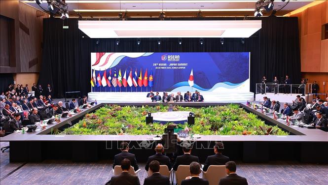 Hội nghị Cấp cao ASEAN - Nhật Bản lần thứ 28. Ảnh: Dương Giang-TTXVN