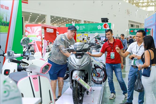 Khu vực các gian hàng tại không gian