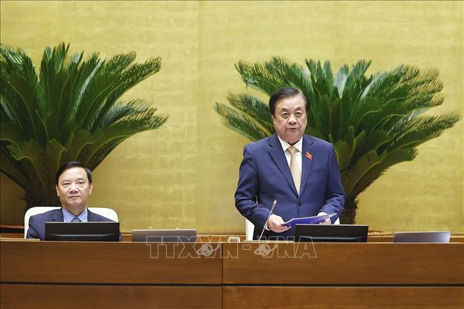 Phó Chủ tịch Quốc hội Lê Minh Hoan phát biểu. Ảnh: Doãn Tấn - TTXVN