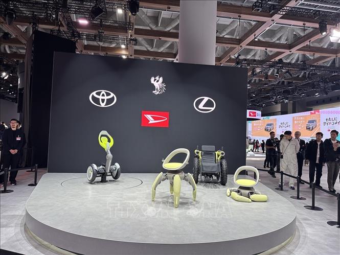 Một góc triển lãm. Ảnh: Xuân Giao – Pv TTXVN tại Nhật Bản