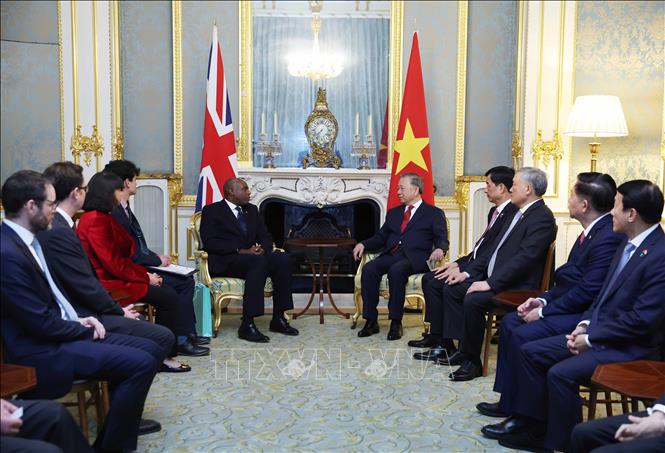 A view of the meeting. VNA Photo: Thống Nhất