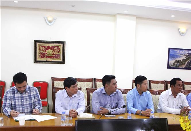 Các đại biểu tham dự Hội nghị lấy ý kiến của người Việt Nam tại Campuchia về dự thảo các văn kiện Đại hội XIV của Đảng, ngày 31/10/2025, tại Đại sứ quán Việt Nam ở thủ đô Phnom Penh. Ảnh: Hoàng Minh - PV TTXVN tại Campuchia