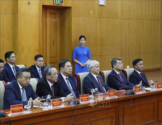 Các đại biểu dự hội nghị. Ảnh: Thống Nhất - TTXVN
