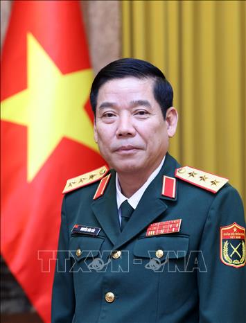 Thượng tướng Nguyễn Văn Gấu, Thứ trưởng Bộ Quốc phòng. Ảnh: Lâm Khánh - TTXVN