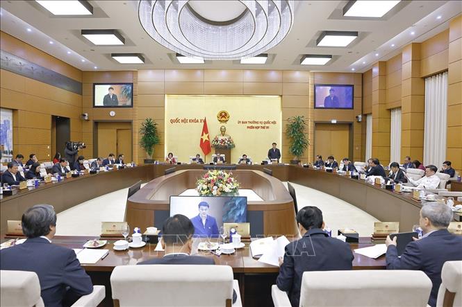 Quang cảnh phiên họp. Ảnh: Doãn Tấn - TTXVN