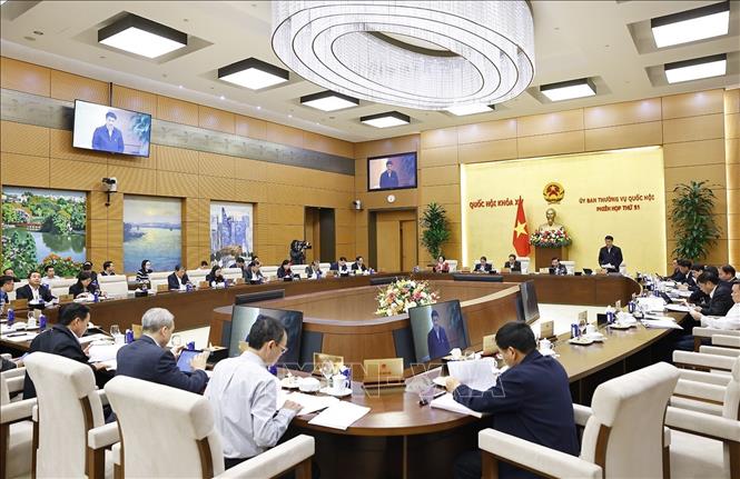 Quang cảnh phiên họp. Ảnh: Doãn Tấn - TTXVN