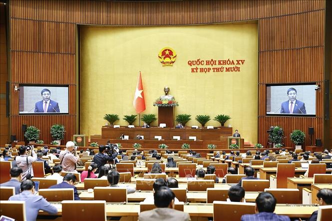 Quang cảnh phiên họp. Ảnh: Doãn Tấn - TTXVN