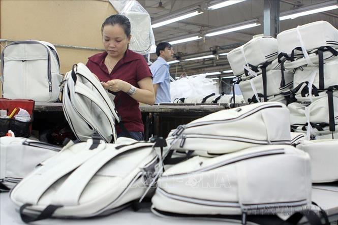 Việt Nam xuất khẩu sang Angola chủ yếu là sản phẩm dệt may, máy móc thiết bị, dụng cụ và phụ tùng, thuốc lá, bánh kẹo, gạo…Trong ảnh: May hàng  xuất khẩu tại công ty cổ phần SXKD và XNK Bình Thạnh (Gilimex). Ảnh: Thanh Vũ-TTXVN