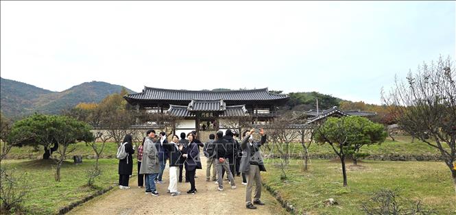 Học viện Nho giáo Byeongsan Seowon. Ảnh: Đức Thắng - PV TTXVN tại Hàn Quốc