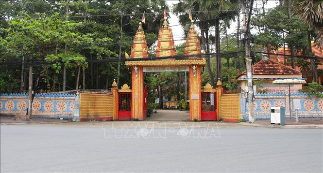 Chùa Khleang tọa lạc tại phường Sóc Trăng, thành phố Cần Thơ, là nơi sinh hoạt văn hóa, tín ngưỡng của đông đảo người dân địa phương. Ảnh: Nguyễn Hằng – TTXVN