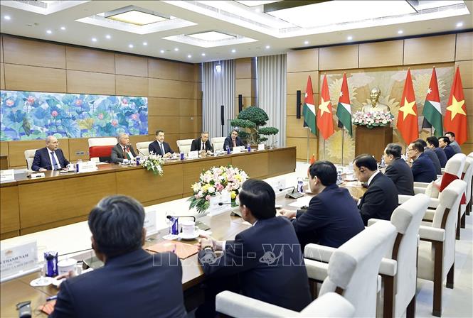 Quang cảnh hội kiến. Ảnh: Doãn Tấn - TTXVN