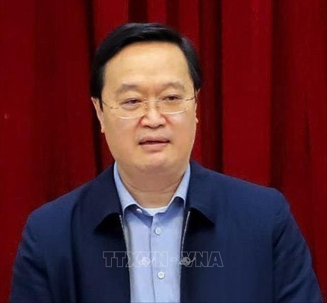 Ông Nguyễn Đức Trung, Phó Bí thư Thành ủy, Chủ tịch UBND thành phố Hà Nội, nhiệm kỳ 2021 - 2026. Ảnh: TTXVN